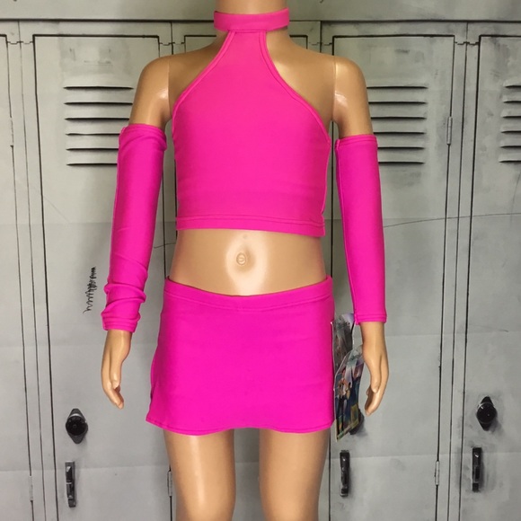 Dance cheer set youth xs satin stitches - Picture 4 of 6